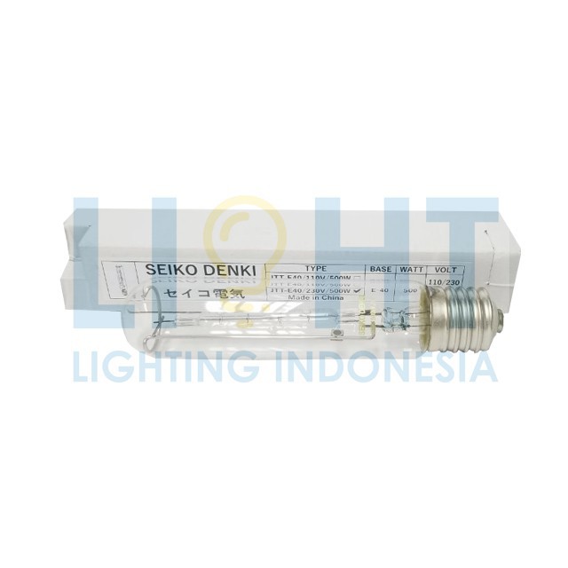 Lampu Halogen JTT SEIKO DENKI 230V / 500W E40