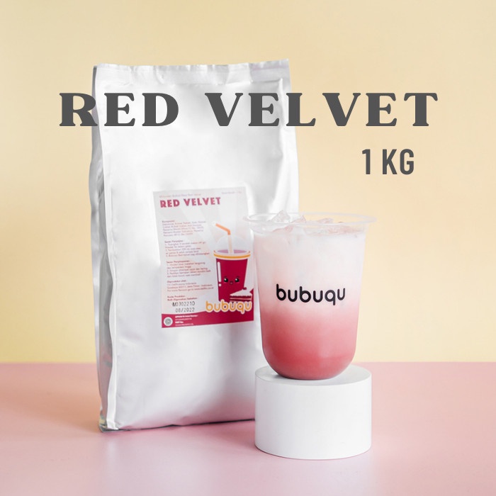 

RED VELVET POWDER BUBUQU 1KG