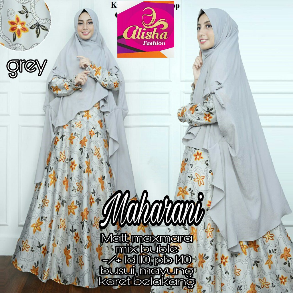 Baju Gamis Syarii Maharani