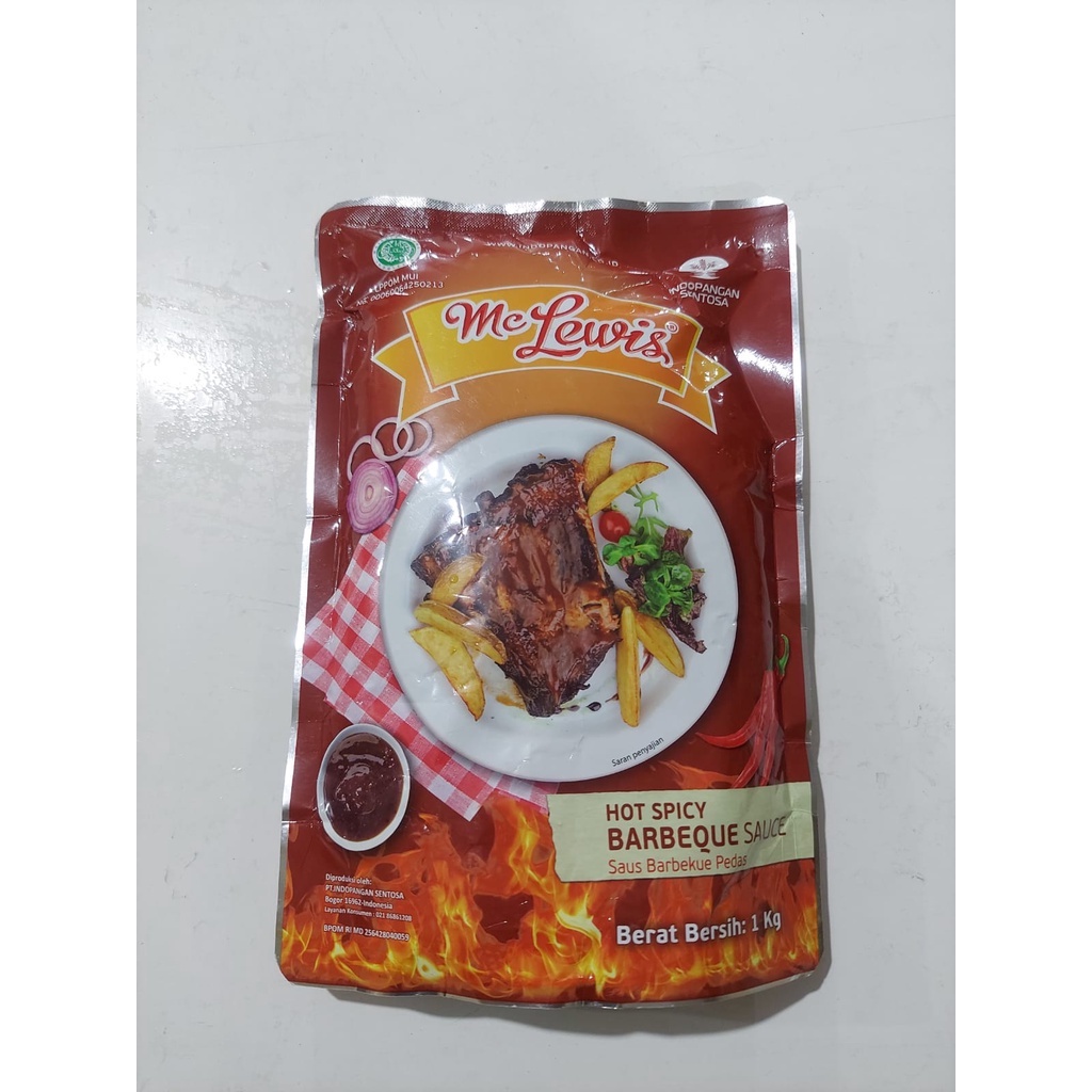 

MC LEWIS hot spicy barbeque sauce 1kg