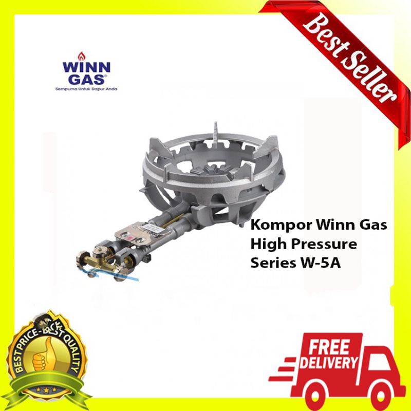 Winn Gas , 5A ,  Win Gas , Kompor Restaurant  ,  High Pressure- , Tekanan Tinggi