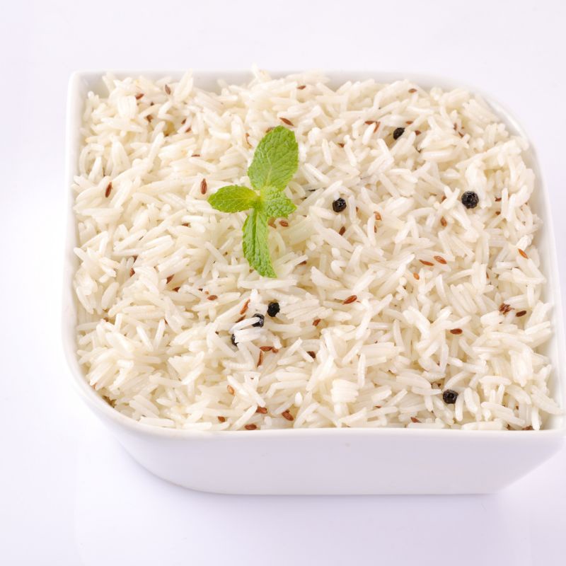 

Aromatic Basmati Rice with Butter and Spices