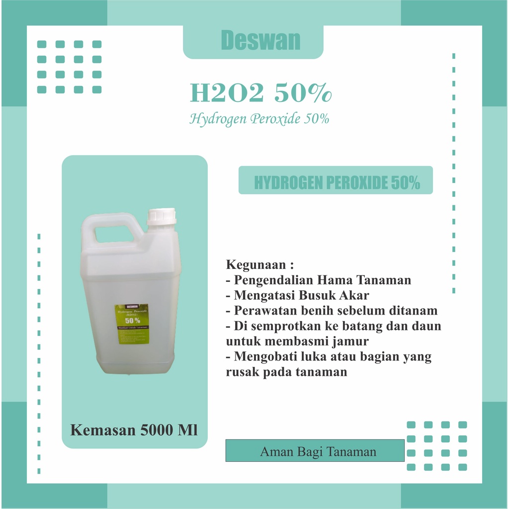 Jual H2O2 Hydrogen Peroxide 50% untuk tanaman | Shopee Indonesia