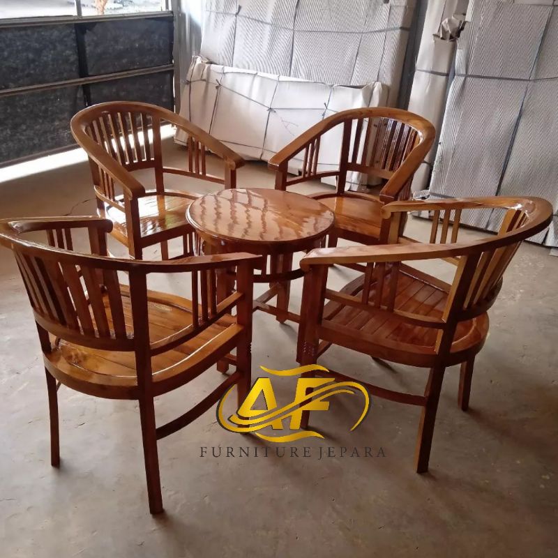 kursi teras Betawi minimalis,kursi teras kayu jati mebel jepara