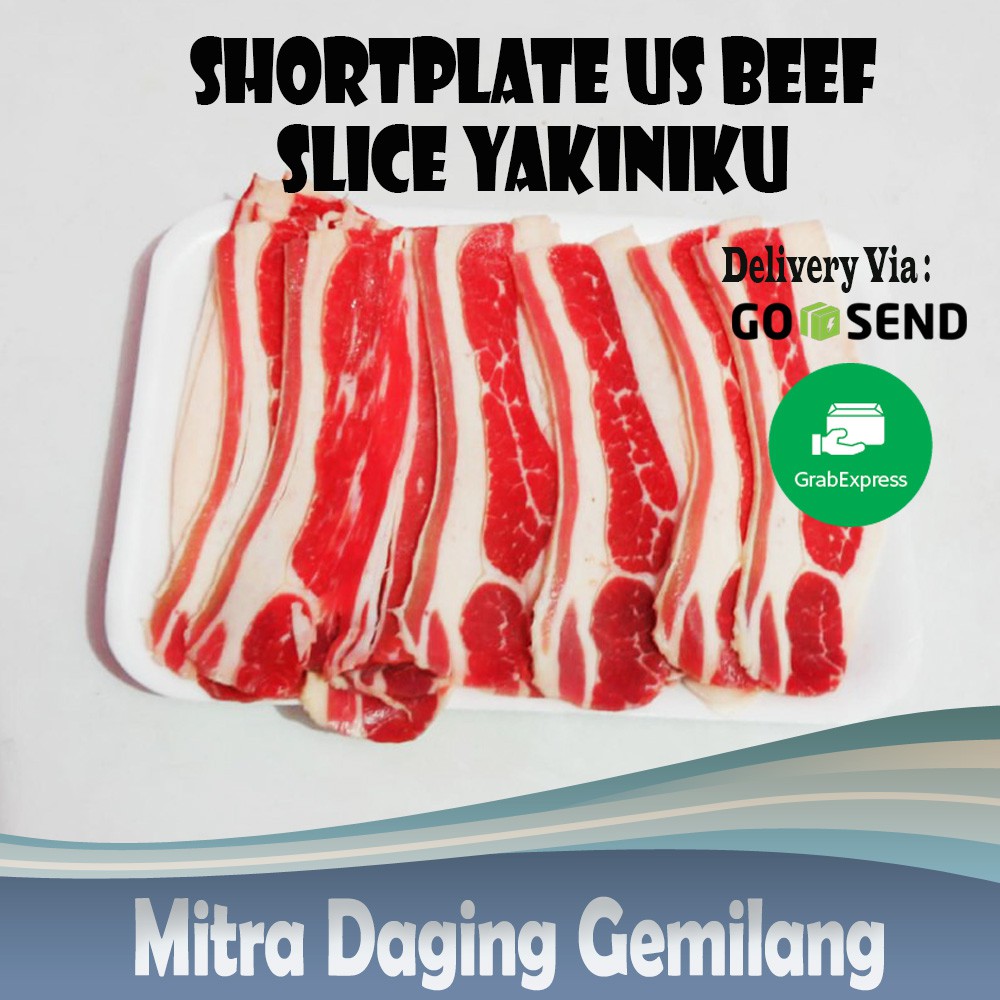 

Daging Sapi Shortplate US Beef Slice Daging Sapi Shortplate 1 Kg