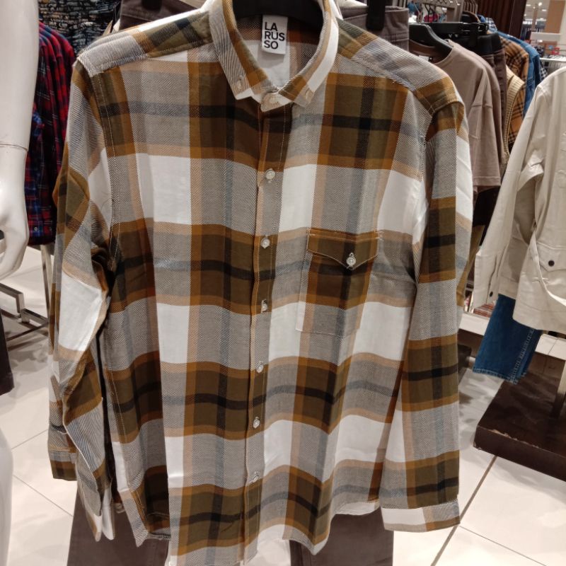 LARUSSO Kemeja Pria Reguler fit