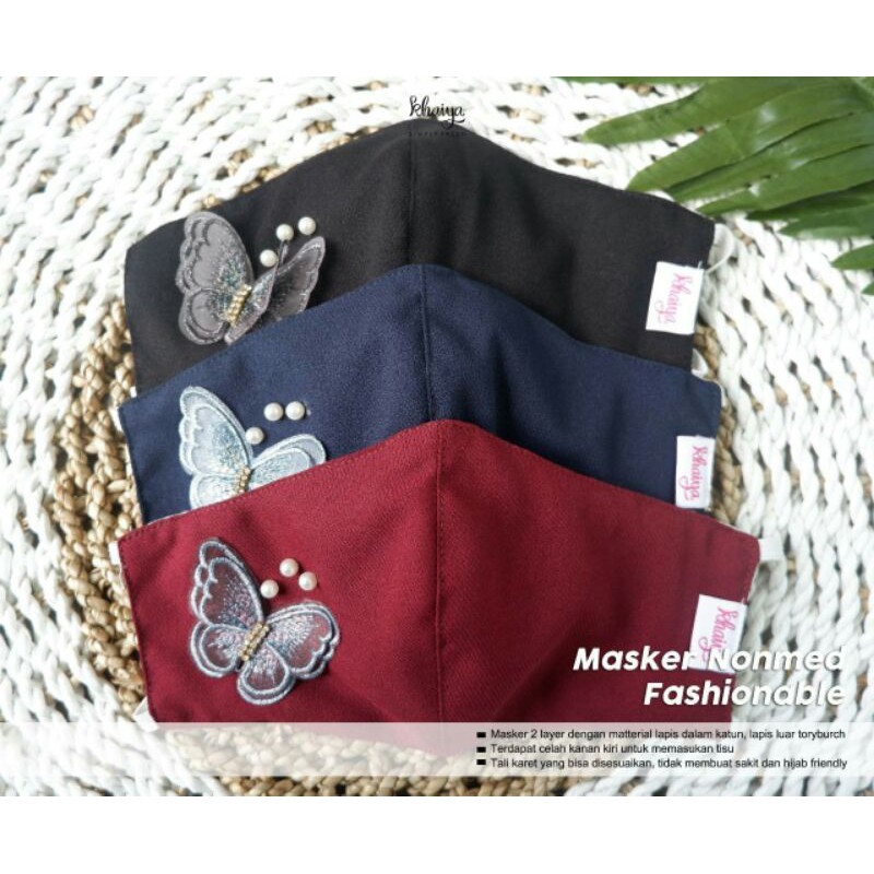 Masker Nonmed Fashionable by@khaiya.id