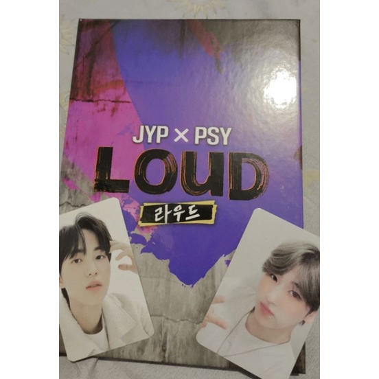 LOUD ALBUM JYP X PSY EUNHWI GYEHUN PHOTOCARD