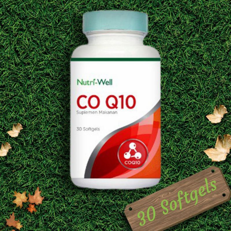 Nutriwell Nutri-well CO Q10 30 softgels