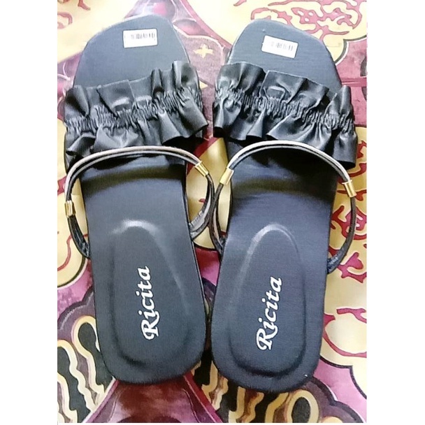 Sandal Teplek Wanita G2 Cantik Cute Sendal Fashion Flat Cewek Dewasa Tali Kerut