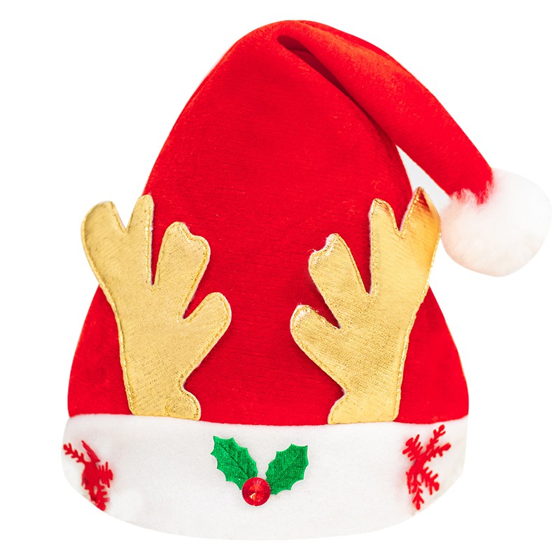 Topi Santa Claus Untuk Dekorasi Hadiah Anak Dewasa Shopee Indonesia