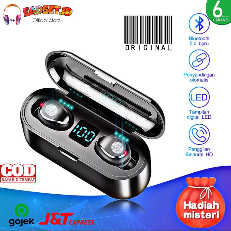 Headset Bluetooth Sport Earphone Bisa COD Handsfree Extra Bass Murah U3M3 Gaming Terlaris Headset TW