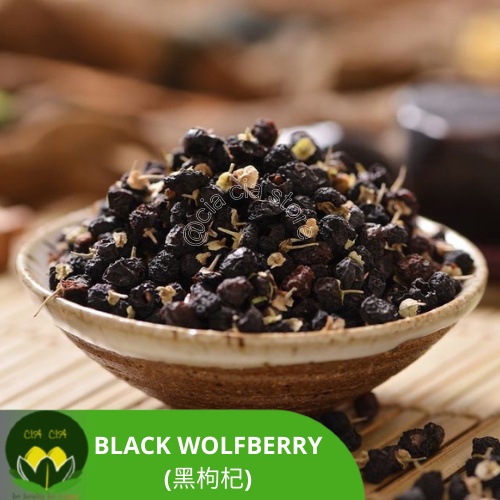 

Black Wolfberry / Gojiberry Hitam Kering/ Kici Hitam Kering Premium 10-12gram