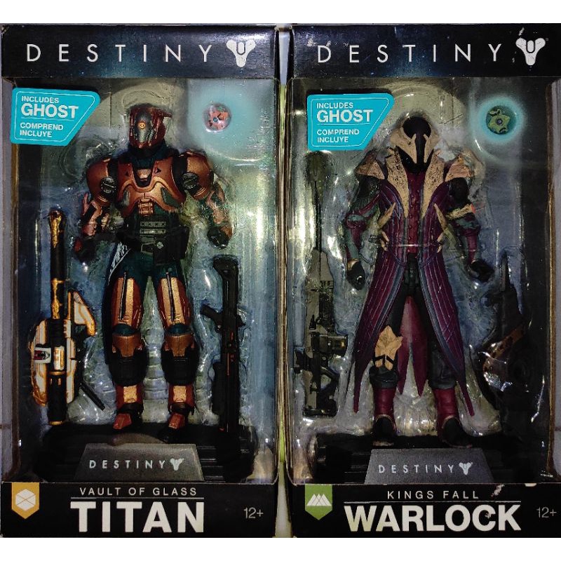 McFarlane  DESTINY   TITAN + WARLOCK