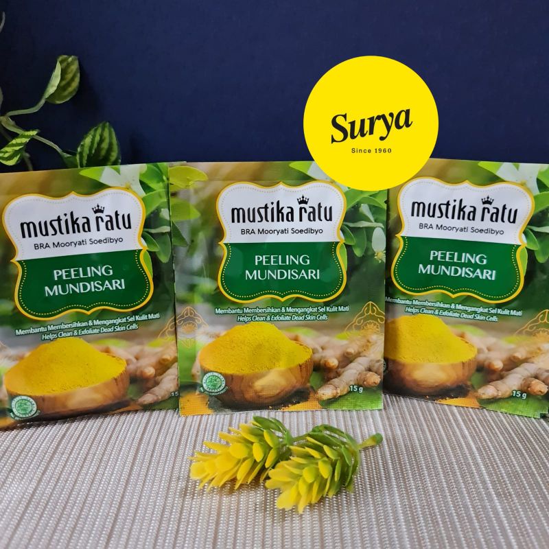 Mustika Ratu Peeling Mundisari Serbuk 15 gram