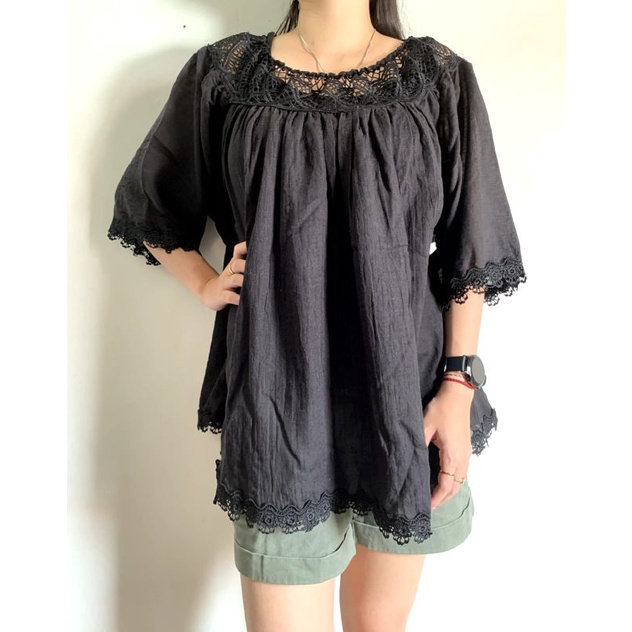 Preloved Blouse Brukat