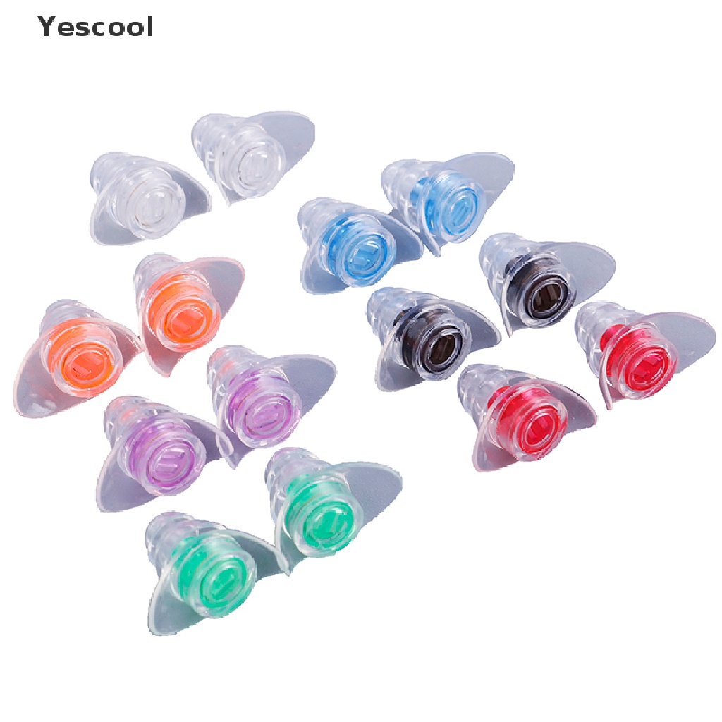 Yescool 1 Pasang Ear Plug Noise Canceling Untuk Konser Musik Festival