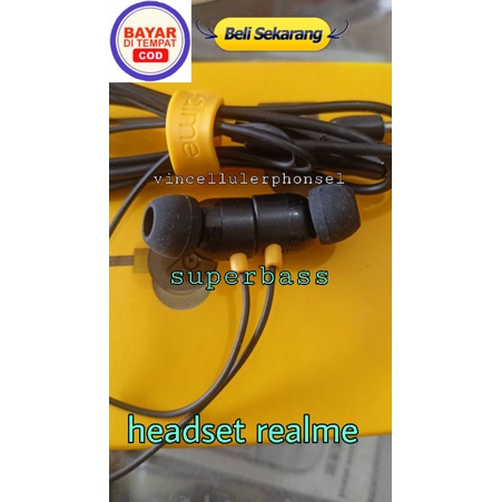realme Headset StreoBass Headset SuperBass Headset ExtraBass realme Hedset Hanset Hedset Handsfree r