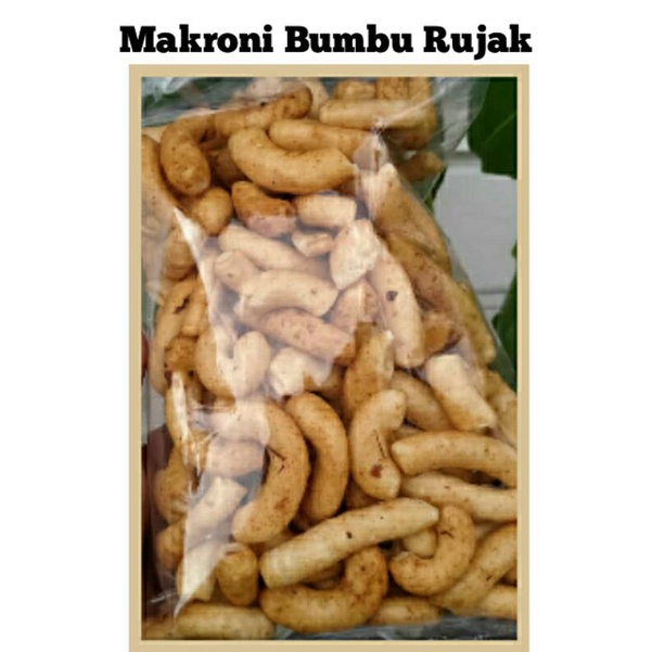 

Makroni Bumbu Rujak 250 gram Makaroni Pedas Cemilan Snack Kiloan Murah