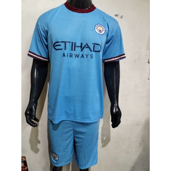 BAJU BOLA JERSEIY M.CITTY HOME BARU 2022-2023