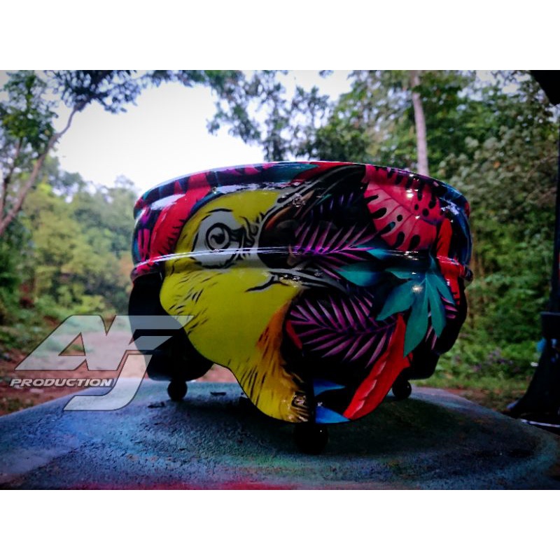 tebok pleci water decal