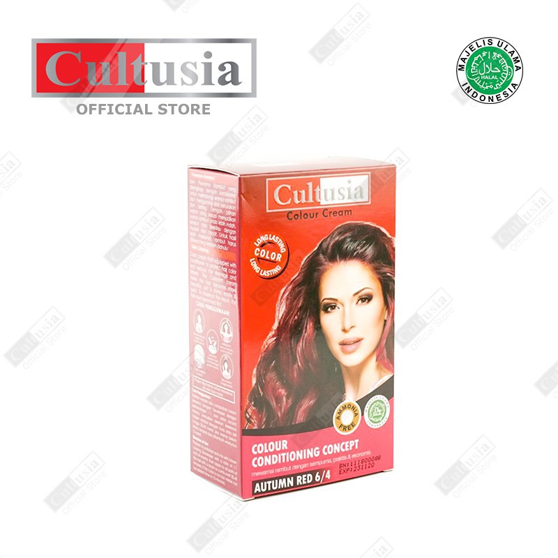 Cultusia Hair Color Autumn Red 6 4 30 ML