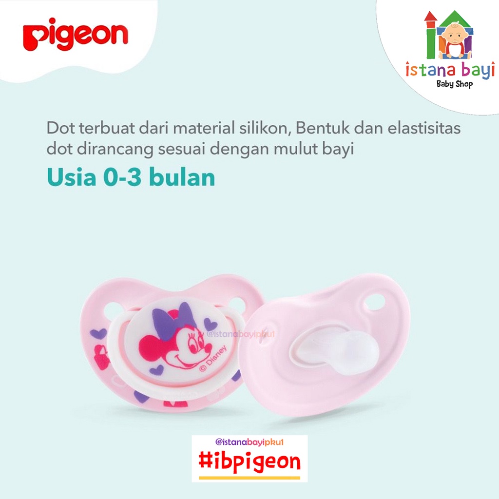 Pigeon Pacifier Funfriends Disney 0-3 bulan - Kompeng Bayi