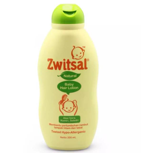 Zwitsal Natural Baby HAIR Lotion Aloe Vera - 100ml / 200ml