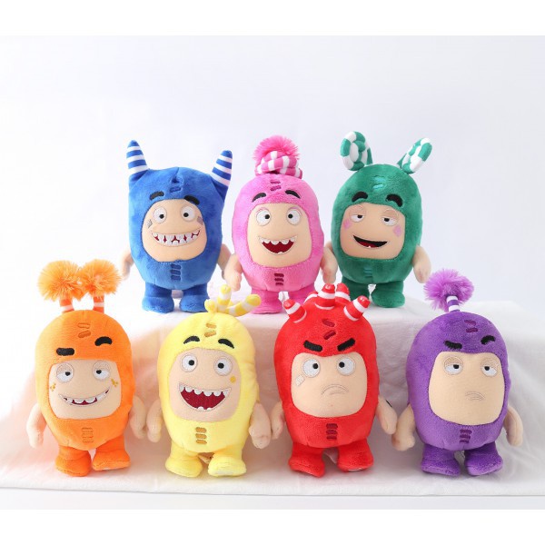 TERBARU  Mainan Boneka Oddbods / Boneka Lembut / Boneka SNI Berbahan Halus Kualitas Import