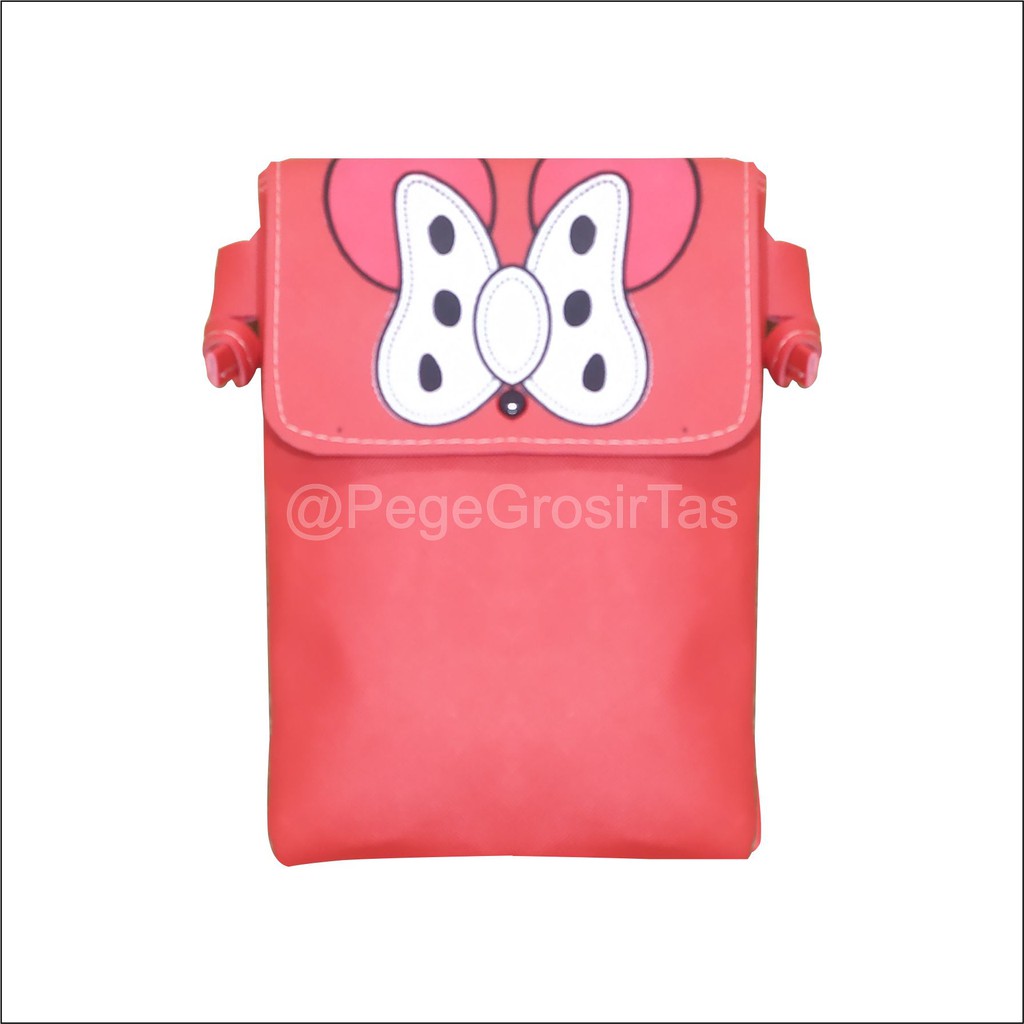 PEge 8836 - Tas selempang Fashion Wanita Model Karakter Lucu