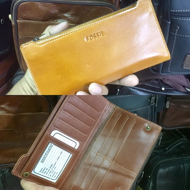 [[antonHilmanto]] dompet kulit asli ukuran panjang #dompet #dompetlipat #dompetpanjang #dompetkulit bahan kulit asli berkualitas