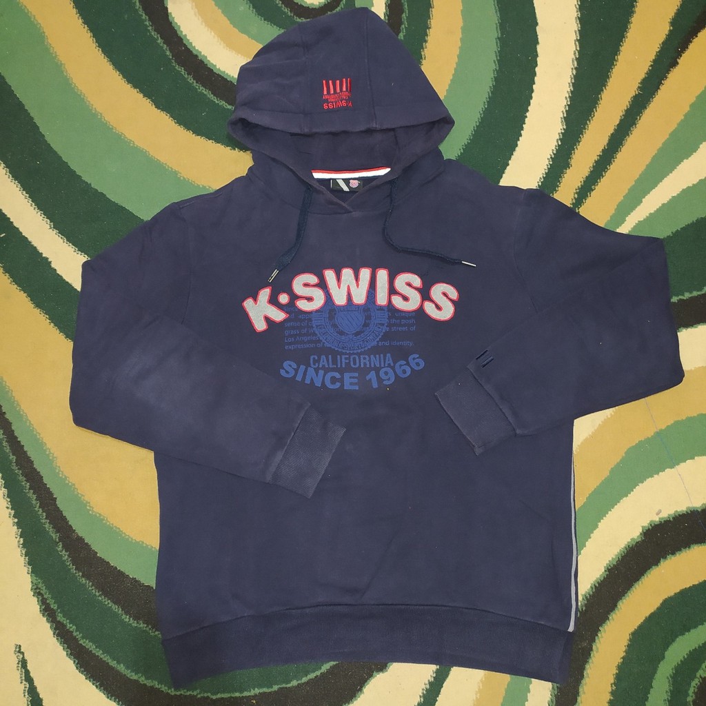 Jaket K-Swiss Sweater Hoodie Second Original