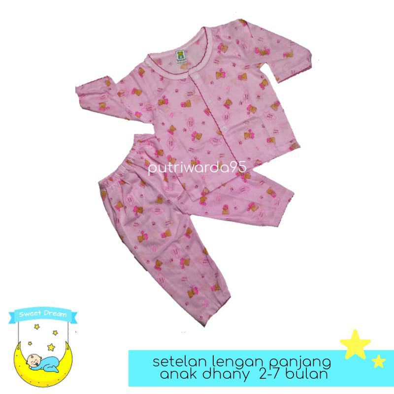 SETELAN BAJU ANAK LENGAN PANJANG DHANY