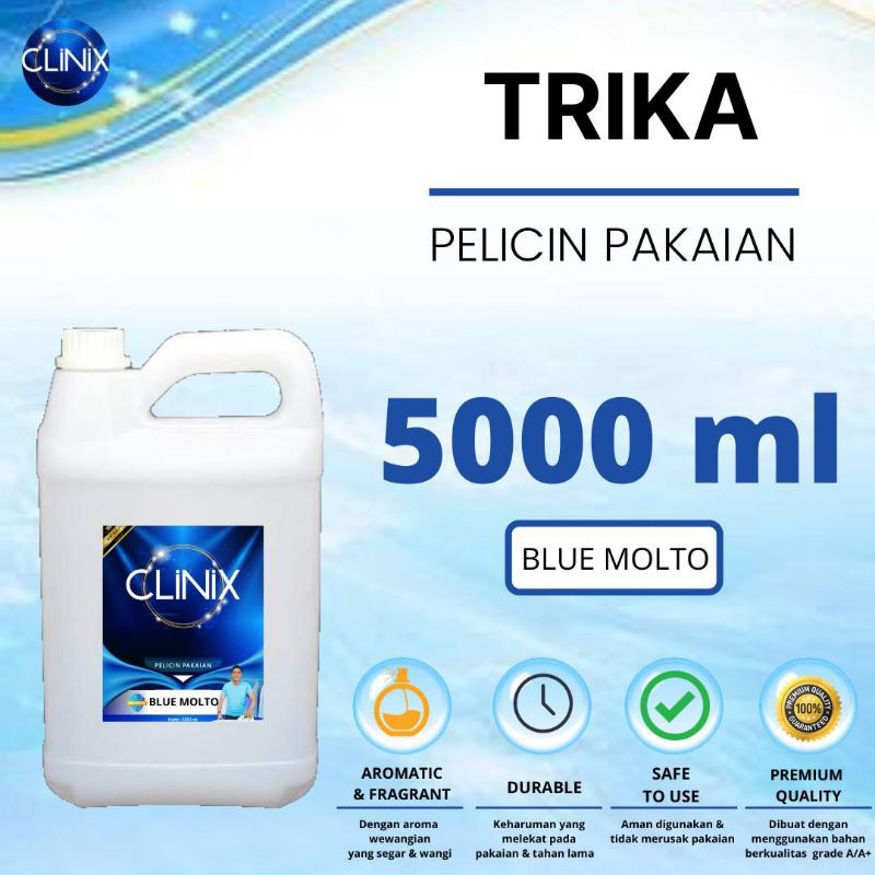 pelicin pakaian/trika 5 lt