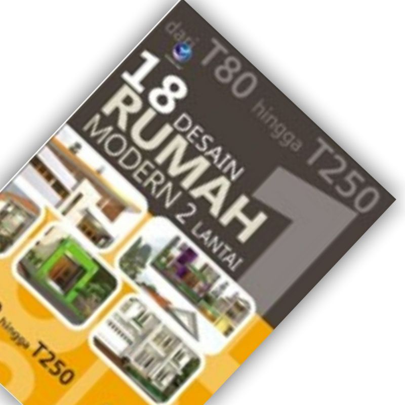 Buku 18 Desain Rumah 2 lantai Bowo Prihatno