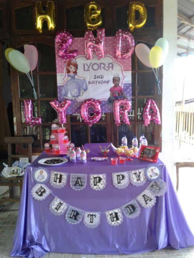 Dessert Table Birthday Custom Paket M