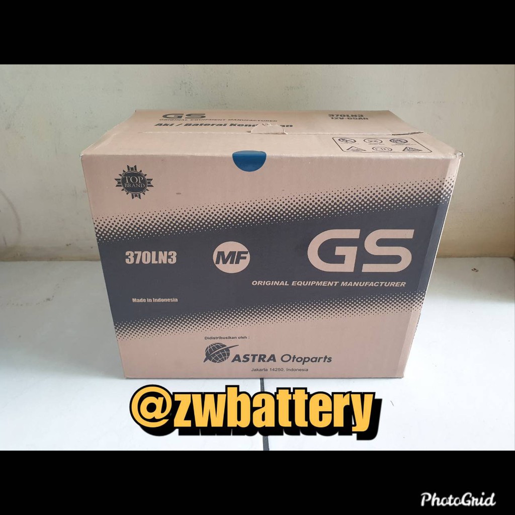 aki mobil calcium GS MF OEM LN3 innova reborn, fortuner VRZ