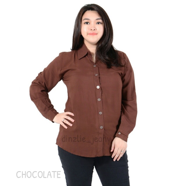 

KEMEJA SUPER JUMBO COKLAT KOPI