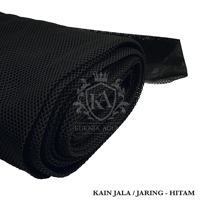 Kain Jala Net Jaring per 45cmx160cm Bahan Tas Gendongan Bayi Jaket Tebal Kualitas Premium