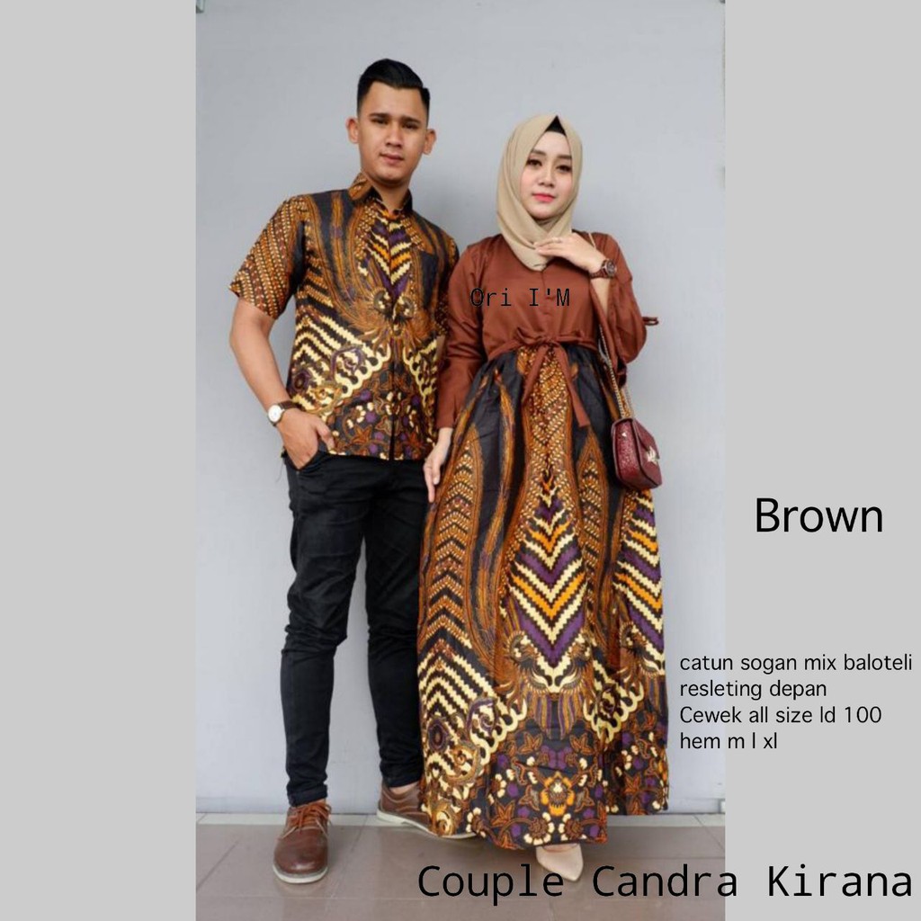 GROSIR BATIK COUPLE CANDRA KIRANA