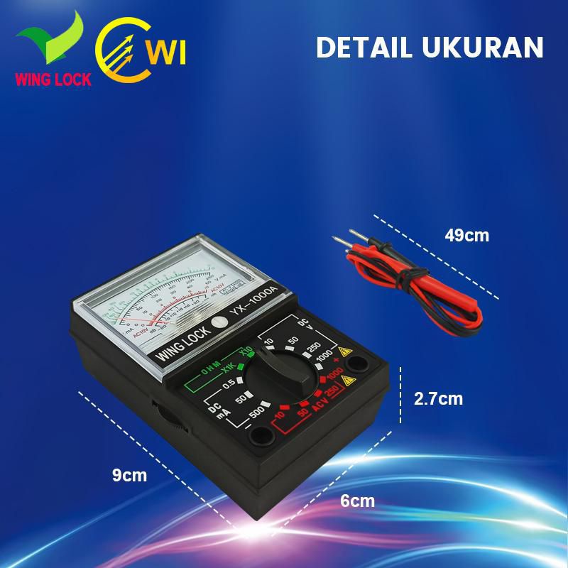 TESTER , MULTI TESTER YX-1000A, MT-361 , Original Asli, Multitester ,  Alat Ukur Tes elekktronic