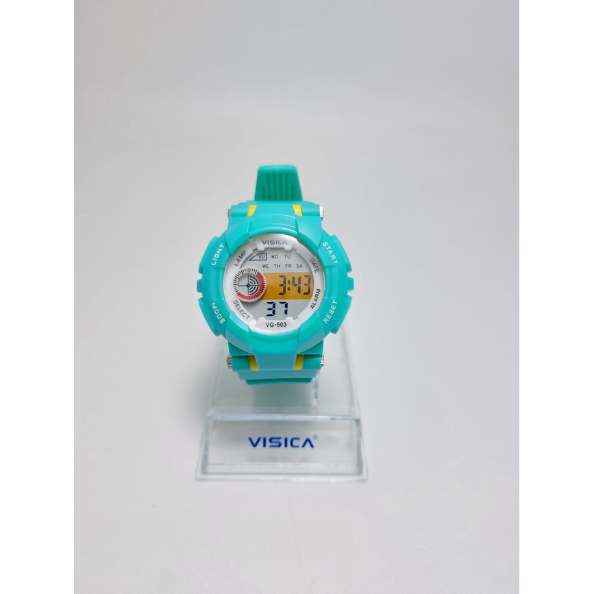 TERBARU! Jam Tangan Digital VISICA | Jam Tangan Anak Pria Wanita | Jam Tangan Rubber Bulat VG-503