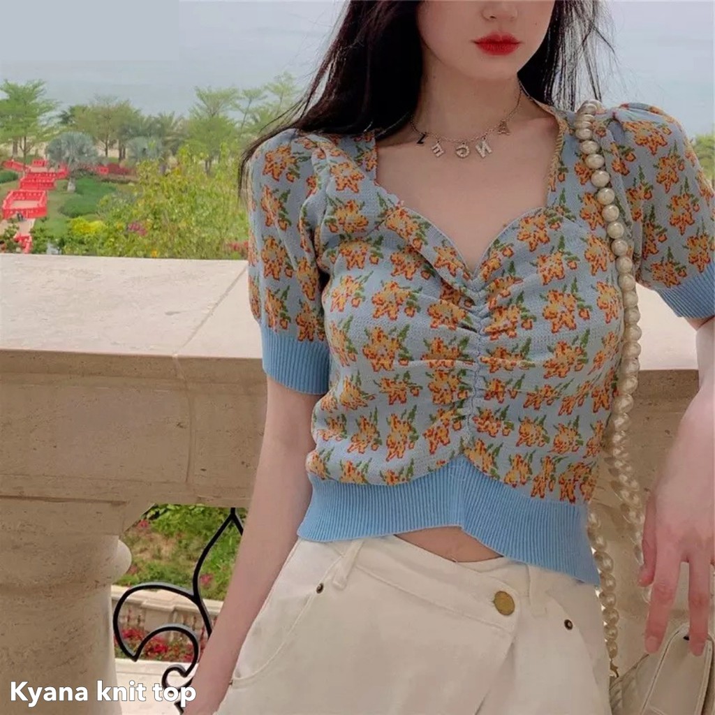 Kyana knit top -Thejanclothes