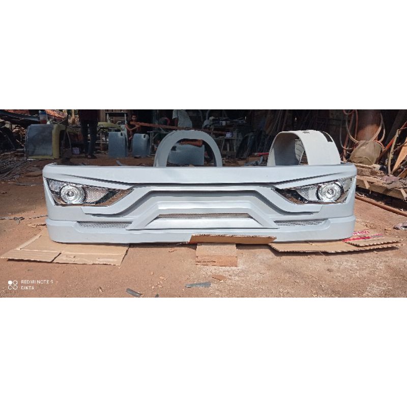 Bemper canter model expender lampu sigra