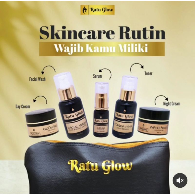  RATU GLOW PAKET PLATINUM (lebih cocok untuk yg sudah punya flek hitam)-1