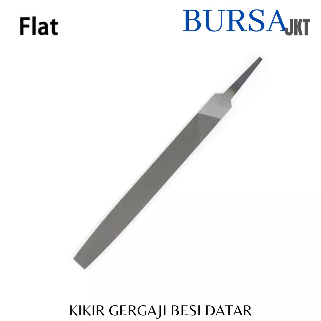 KIKIR KAYU BESI BAJA GERGAJI DATAR BULAT SEGITIGA UKURAN 6 8 DAN 10 INCH