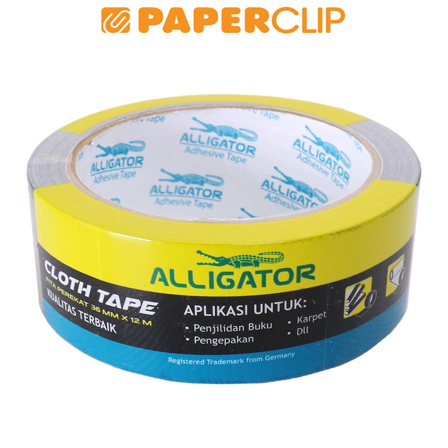 

TAPE LINEN ALLIGATOR 36MM BLACK