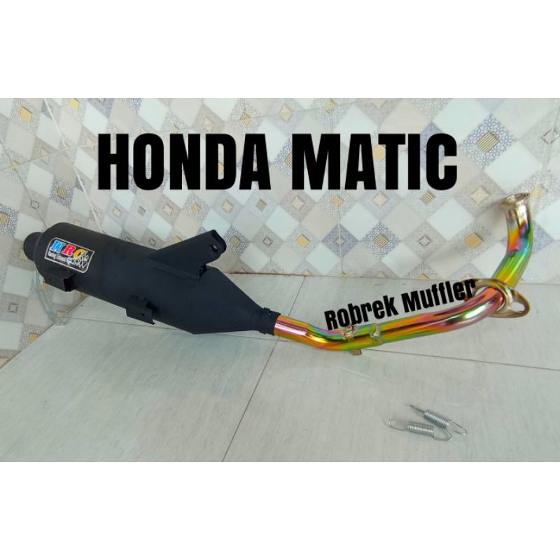 KNALPOT TSUKIGI SUGIGI TUSUKGIGI WRC RCB BAS PADAT NO MBER MOTOR BEAT KARBU PGM-FI ESP-FI BEAT DELUX