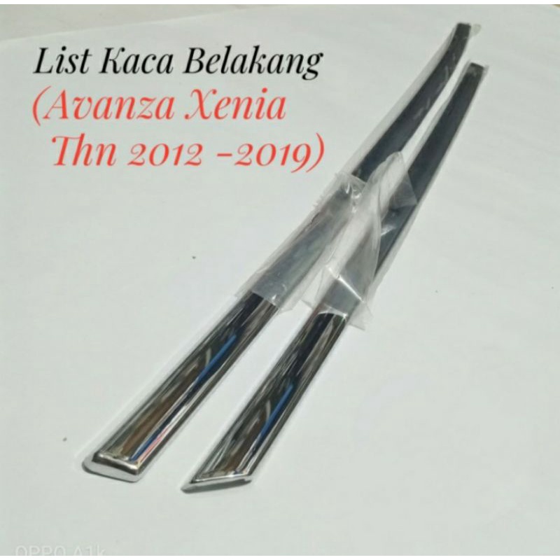 List kaca Bagasi Avanza Xenia Veloz 2012 List Kaca Belakang Xenia 2019