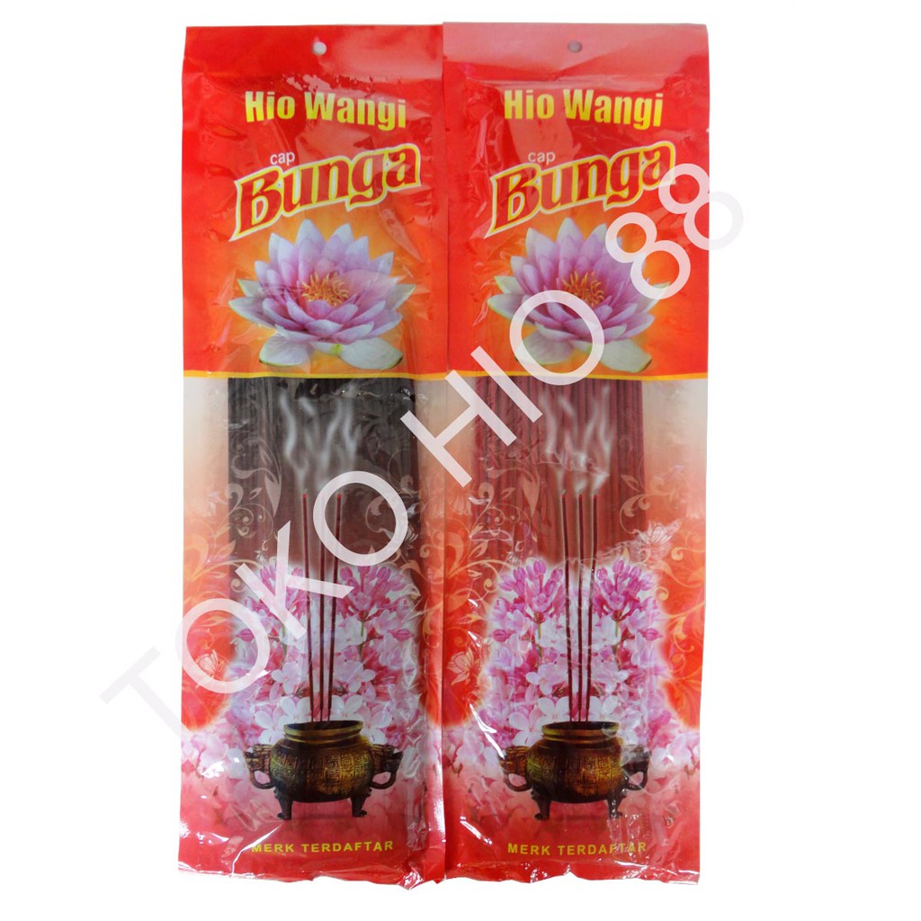 Hio / Dupa / Incense Stick Wangi Aromaterapi / Sembahyang Buatan Lokal Merk Bunga